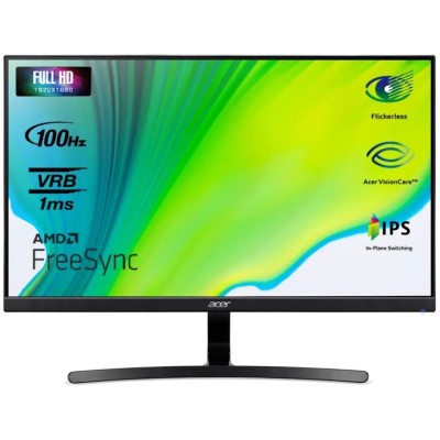 Монiтор TFT ACER 23.8" K243YEbmix (UM.QX3EE.E01) IPS 100Hz 1ms VGA HDMI MM Black Монiтор TFT ACER 23.8" K243YEbmix (UM.QX3EE.E01) IPS 100Hz 1ms VGA HDMI MM Black