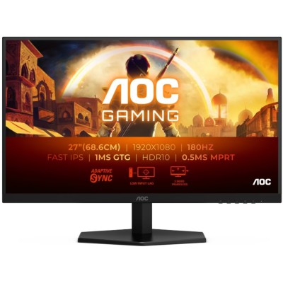 Монiтор TFT AOC 27" 27G42E IPS FHD 300nit 180Hz HDMI DP Black Монiтор TFT AOC 27" 27G42E IPS FHD 300nit 180Hz HDMI DP Black