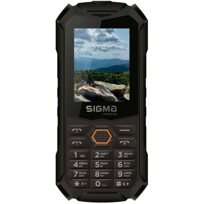 Телефон Sigma Mobile Х-treme PV68 Black-Orange Телефон Sigma Mobile Х-treme PV68 Black-Orange