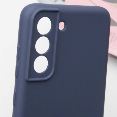 Чохол Silicone Cover Lakshmi Full Camera (AA) для Samsung Galaxy S22 Синій / Midnight Blue Чохол Silicone Cover Lakshmi Full Camera (AA) для Samsung Galaxy S22 Синій / Midnight Blue