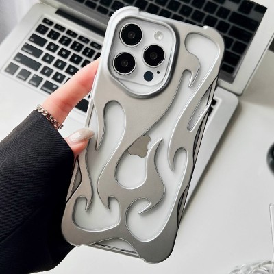 Чохол TPU WinFire для Apple iPhone 15 Pro Max (6.7") Silver Чохол TPU WinFire для Apple iPhone 15 Pro Max (6.7") Silver
