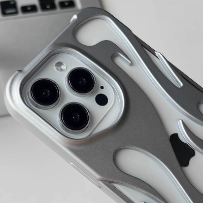 Чохол TPU WinFire для Apple iPhone 15 Pro Max (6.7") Silver Чохол TPU WinFire для Apple iPhone 15 Pro Max (6.7") Silver