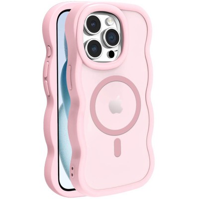 Чохол TPU+PC Undine with MagSafe для Apple iPhone 13 Pro (6.1") Pink Чохол TPU+PC Undine with MagSafe для Apple iPhone 13 Pro (6.1") Pink