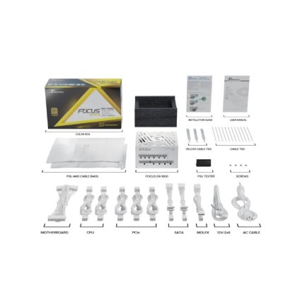 Блок живлення ATX 1000W FOCUSGX-1000-ATX31-WH SEASONIC Блок живлення ATX 1000W FOCUSGX-1000-ATX31-WH SEASONIC