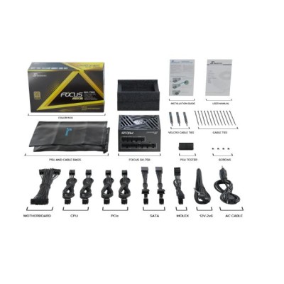 Блок живлення ATX 750W FOCUS-GX-750-ATX31 SEASONIC Блок живлення ATX 750W FOCUS-GX-750-ATX31 SEASONIC