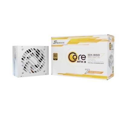 Блок живлення ATX 850W CORE GX-850-ATX31 WHT SEASONIC Блок живлення ATX 850W CORE GX-850-ATX31 WHT SEASONIC