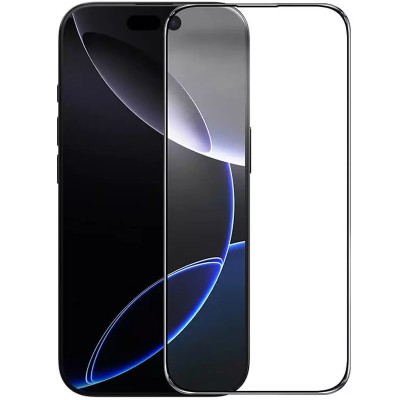 Захисне скло Nillkin (CP+PRO) для Apple iPhone 16 Pro (6.3") (+ аппликатор) Чорний