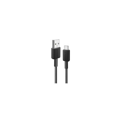 кабель ANKER 322 USB-A to USB-C - 0.9m Nylon (Чорний) кабель ANKER 322 USB-A to USB-C - 0.9m Nylon (Чорний)