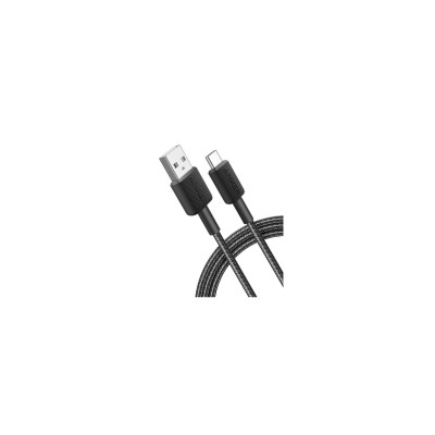 кабель ANKER 322 USB-A to USB-C - 0.9m Nylon (Чорний) кабель ANKER 322 USB-A to USB-C - 0.9m Nylon (Чорний)