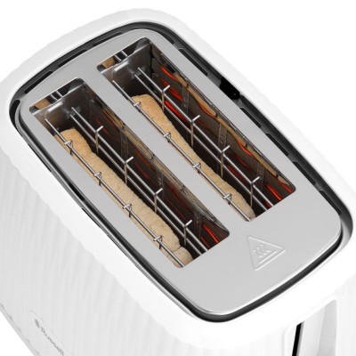 Тостер RUSSELL HOBBS 27370-56 Eden 2S Toaster White Тостер RUSSELL HOBBS 27370-56 Eden 2S Toaster White