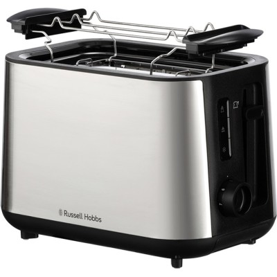 Тостер RUSSELL HOBBS 27390-56 Heaton Brushed 2Slice Toaster Тостер RUSSELL HOBBS 27390-56 Heaton Brushed 2Slice Toaster