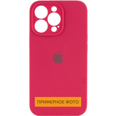 Чохол Silicone Case Full Camera Protective (AA) для Apple iPhone 16 Plus (6.7") Червоний / Rose Red Чохол Silicone Case Full Camera Protective (AA) для Apple iPhone 16 Plus (6.7") Червоний / Rose Red