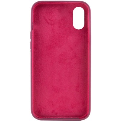 Чохол Silicone Case Full Protective (AA) NO LOGO для Apple iPhone XR (6.1") Бордовий / Plum Чохол Silicone Case Full Protective (AA) NO LOGO для Apple iPhone XR (6.1") Бордовий / Plum