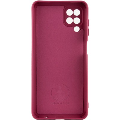 Чохол Silicone Cover Lakshmi Full Camera (AA) для Samsung Galaxy A12 Бордовий / Marsala Чохол Silicone Cover Lakshmi Full Camera (AA) для Samsung Galaxy A12 Бордовий / Marsala