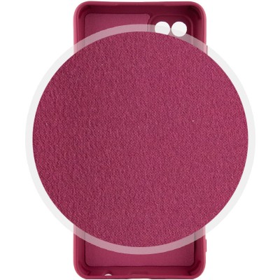 Чохол Silicone Cover Lakshmi Full Camera (AA) для Samsung Galaxy A12 Бордовий / Marsala Чохол Silicone Cover Lakshmi Full Camera (AA) для Samsung Galaxy A12 Бордовий / Marsala