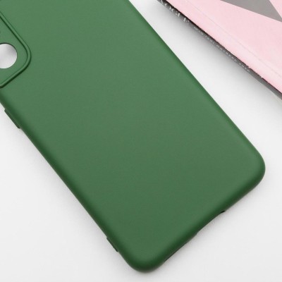 Чохол Silicone Cover Lakshmi Full Camera (AA) для Samsung Galaxy S24 FE Зелений / Dark green Чохол Silicone Cover Lakshmi Full Camera (AA) для Samsung Galaxy S24 FE Зелений / Dark green