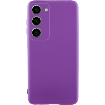 Чохол Silicone Cover Lakshmi Full Camera (AA) для Samsung Galaxy S24 FE Фіолетовий / Purple Чохол Silicone Cover Lakshmi Full Camera (AA) для Samsung Galaxy S24 FE Фіолетовий / Purple