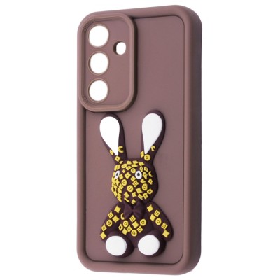 Чохол Pretty Things Case Samsung Galaxy A56 brown/rabbit