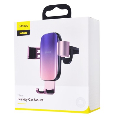 Автомобільний тримач Baseus Glaze Gravity Car Mount (SUYL-LG01) Black Автомобільний тримач Baseus Glaze Gravity Car Mount (SUYL-LG01) Black