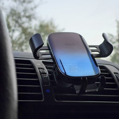 Автомобільний тримач Baseus Glaze Gravity Car Mount (SUYL-LG01) Black Автомобільний тримач Baseus Glaze Gravity Car Mount (SUYL-LG01) Black