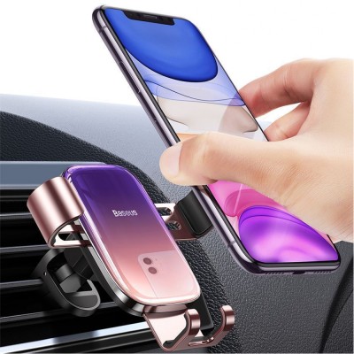 Автомобільний тримач Baseus Glaze Gravity Car Mount (SUYL-LG01) Black Автомобільний тримач Baseus Glaze Gravity Car Mount (SUYL-LG01) Black