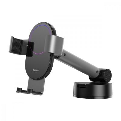 Автомобільний тримач Baseus Simplism Gravity Car Mount Holder (SUYL-JY01) Black Автомобільний тримач Baseus Simplism Gravity Car Mount Holder (SUYL-JY01) Black