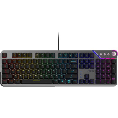 Клавіатура GAMING BLACK UA STRIKE 600 SILENT UA MSI Клавіатура GAMING BLACK UA STRIKE 600 SILENT UA MSI