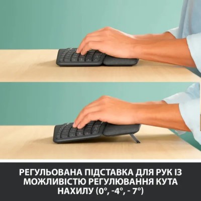 Клавіатура бездротова LOGITECH K860 ERGO Bluetooth keyboard - GRAPHITE - US INT'L - B2B (920-010352) Клавіатура бездротова LOGITECH K860 ERGO Bluetooth keyboard - GRAPHITE - US INT'L - B2B (920-010352)
