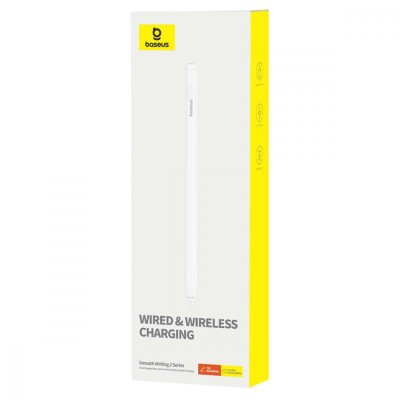 Стилус Baseus Smooth Writing 2 Series Dual Charging For IPad (SXBC080102) White