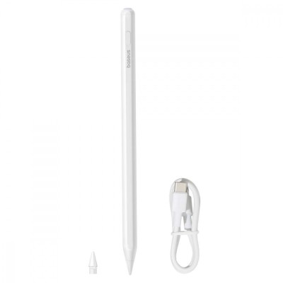 Стилус Baseus Smooth Writing 2 Series Dual Charging For IPad (SXBC080102) White