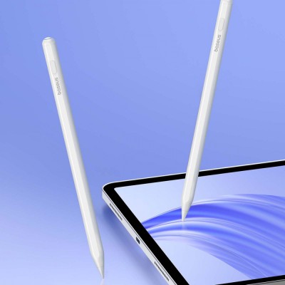 Стилус Baseus Smooth Writing 2 Series Dual Charging For IPad (SXBC080102) White