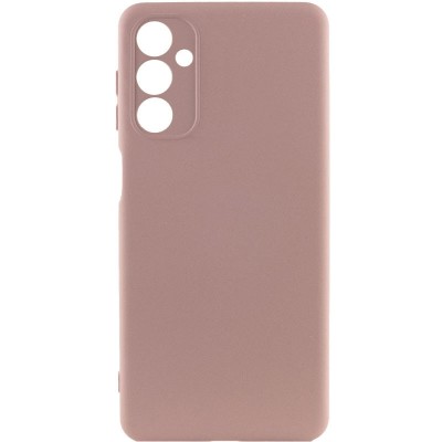 Чохол TPU GETMAN Liquid Silk Full Camera для Samsung Galaxy A24 4G Рожевий / Pink Sand Чохол TPU GETMAN Liquid Silk Full Camera для Samsung Galaxy A24 4G Рожевий / Pink Sand