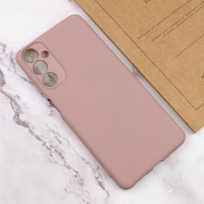 Чохол TPU GETMAN Liquid Silk Full Camera для Samsung Galaxy A24 4G Рожевий / Pink Sand Чохол TPU GETMAN Liquid Silk Full Camera для Samsung Galaxy A24 4G Рожевий / Pink Sand