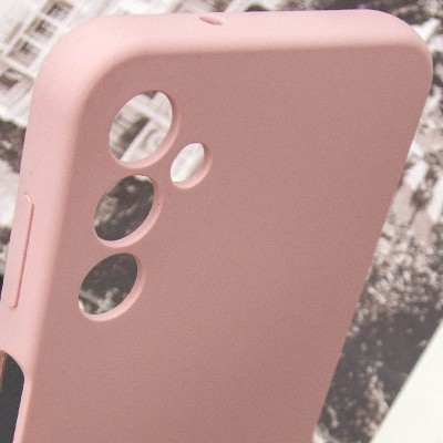 Чохол TPU GETMAN Liquid Silk Full Camera для Samsung Galaxy A24 4G Рожевий / Pink Sand Чохол TPU GETMAN Liquid Silk Full Camera для Samsung Galaxy A24 4G Рожевий / Pink Sand