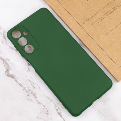 Чохол TPU GETMAN Liquid Silk Full Camera для Samsung Galaxy A25 5G Зелений / Dark green Чохол TPU GETMAN Liquid Silk Full Camera для Samsung Galaxy A25 5G Зелений / Dark green
