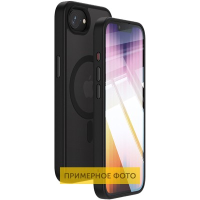 TPU+PC чохол Metal Buttons with MagSafe Colorful для Samsung Galaxy S25 Ultra Чорний / Black TPU+PC чохол Metal Buttons with MagSafe Colorful для Samsung Galaxy S25 Ultra Чорний / Black