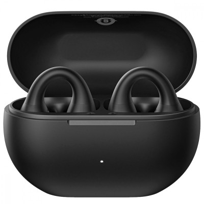 Бездротові навушники Baseus Bass 15 Clip Open-Ear TWS (A00079500113-00) black Бездротові навушники Baseus Bass 15 Clip Open-Ear TWS (A00079500113-00) black