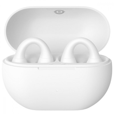 Бездротові навушники Baseus Bass 15 Clip Open-Ear TWS (A00079500223-00) white Бездротові навушники Baseus Bass 15 Clip Open-Ear TWS (A00079500223-00) white