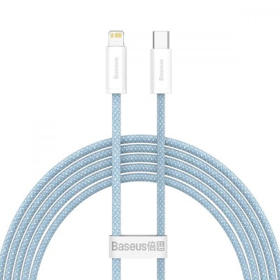 Кабель Baseus Dynamic Series Fast Charging Type-C to Lightning 20W (2m) (CALD000103) blue