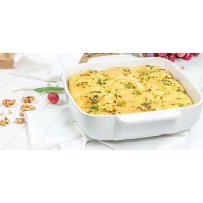 Форма с/к PYREX SIGNATURE 22х22 см/для запікання/квадрат/керам/білий (SG22SR1/7646) Форма с/к PYREX SIGNATURE 22х22 см/для запікання/квадрат/керам/білий (SG22SR1/7646)