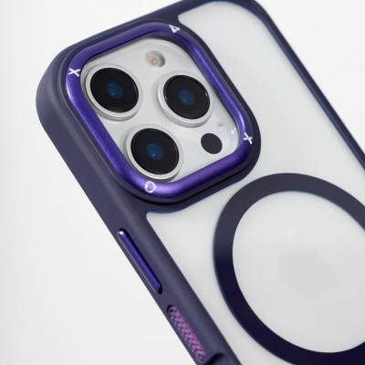 Чохол Proove Clear Essence Case with Magnetic Ring iPhone 13 Pro Max deep purple