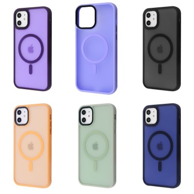 Чохол WAVE Matte Insane Case with Magnetic Ring iPhone 11 ultramarine