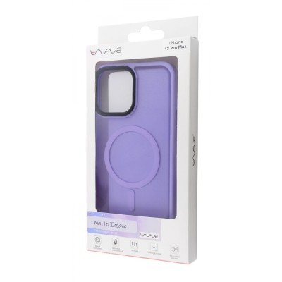 Чохол WAVE Matte Insane Case with Magnetic Ring iPhone 12 Pro Max ultramarine