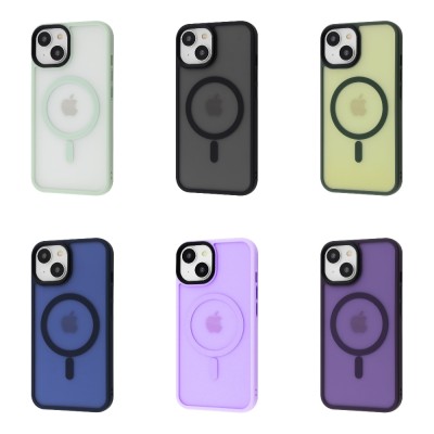 Чохол WAVE Matte Insane Case with Magnetic Ring iPhone 14 ultramarine