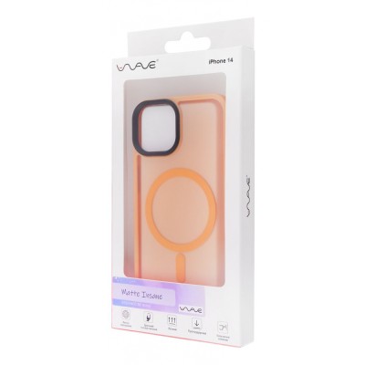 Чохол WAVE Matte Insane Case with Magnetic Ring iPhone 14 ultramarine