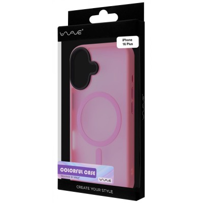 Чохол WAVE Matte Insane Case with Magnetic Ring iPhone 16 Plus black