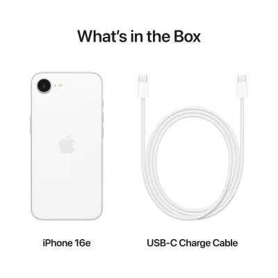 Смартфон Apple iPhone 16e 128GB White Смартфон Apple iPhone 16e 128GB White