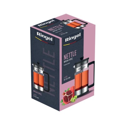 Френч-прес RINGEL Nettle 1 л (RG-7323-1000) Френч-прес RINGEL Nettle 1 л (RG-7323-1000)