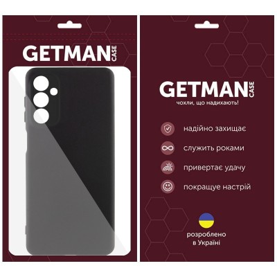 Чохол TPU GETMAN Liquid Silk Full Camera для Samsung Galaxy A25 5G Чорний / Black Чохол TPU GETMAN Liquid Silk Full Camera для Samsung Galaxy A25 5G Чорний / Black