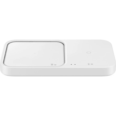 Бездротовий зарядний пристрій Samsung 15W Wireless Charger Duo with TA EP-P5400TWEGEU White Бездротовий зарядний пристрій Samsung 15W Wireless Charger Duo with TA EP-P5400TWEGEU White